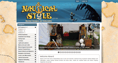 Desktop Screenshot of nauticalstyle.com.au